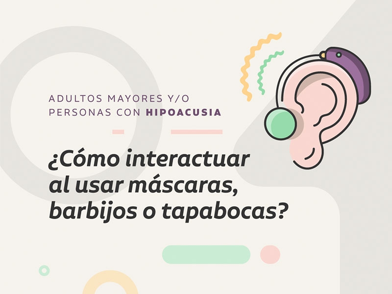 El uso de barbijos y las personas con pérdida auditiva - Hospital Privado Cordoba