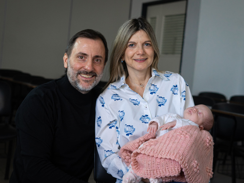 Del trasplante de hígado al nacimiento de su hija: la historia de María Noel  - Hospital Privado Cordoba