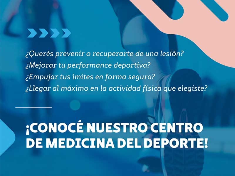 ¡Conocé nuestro Centro de Medicina del Deporte! - Hospital Privado Cordoba