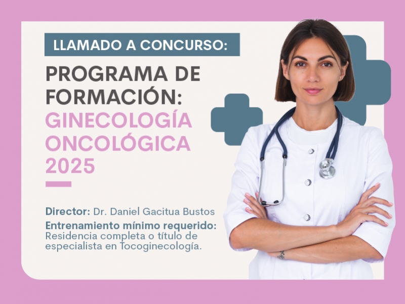 Llamado a Concurso para el Programa de formación en Ginecología Oncológica - Hospital Privado Cordoba