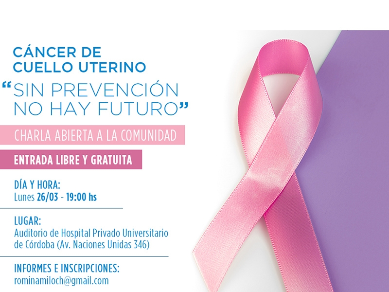 Cáncer de cuello uterino: sin prevención no hay futuro - Hospital Privado Cordoba