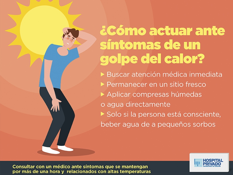 ¡Cuidado con los golpes de calor! - Hospital Privado Cordoba