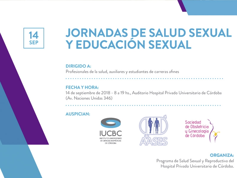 Jornadas de Salud Sexual y Educación Sexual - Hospital Privado Cordoba