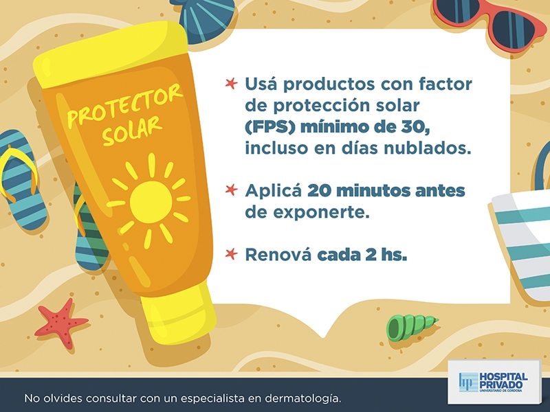 ¿Cómo cuidarnos del sol? - Hospital Privado Cordoba