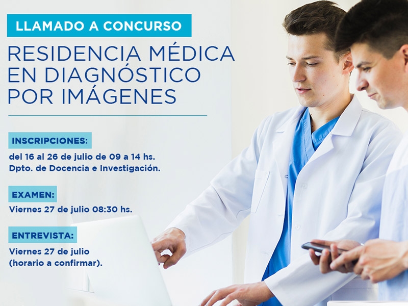 Llamado a concurso: Residencia en Diagnóstico por Imágenes - Hospital Privado Cordoba