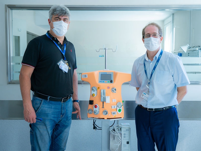 Argentina cuenta con su primer equipo de soporte renal continuo para bebés críticos - Hospital Privado Cordoba