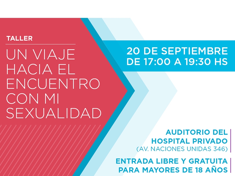 Taller: “Un viaje hacia el encuentro con mi sexualidad” - Hospital Privado Cordoba