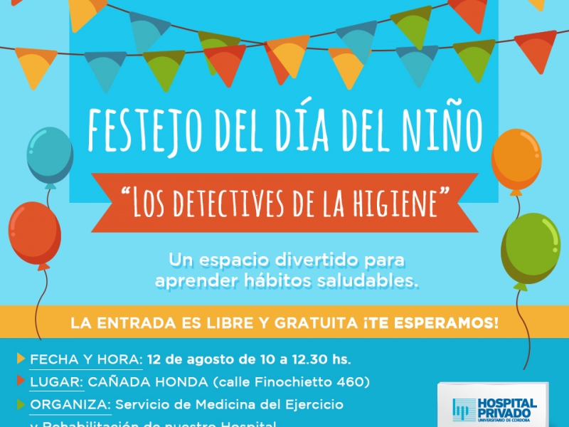 Te invitamos a festejar el día del niño junto al Hospital Privado - Hospital Privado Cordoba