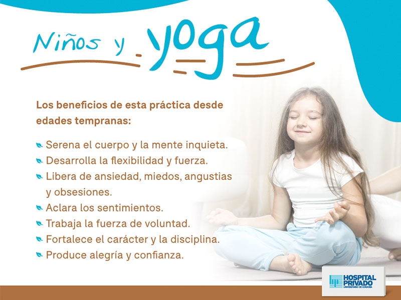 Yoga para niños: una actividad con múltiples beneficios - Hospital Privado Cordoba
