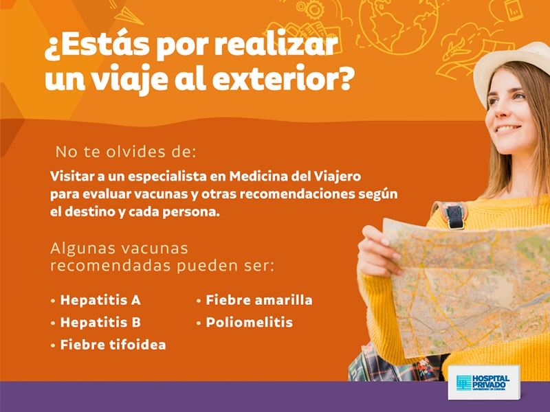 La salud del viajero - Hospital Privado Cordoba