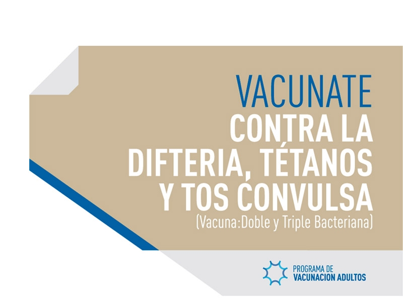 Vacunate contra la Difteria, Tétanos y tos convulsa (Doble y triple bacteriana) - Hospital Privado Cordoba