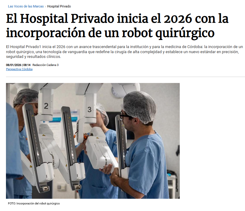 Prensa Hospital Privado Cordoba