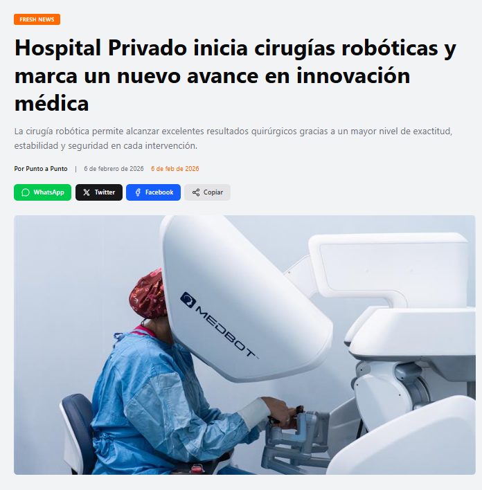 Prensa Hospital Privado Cordoba
