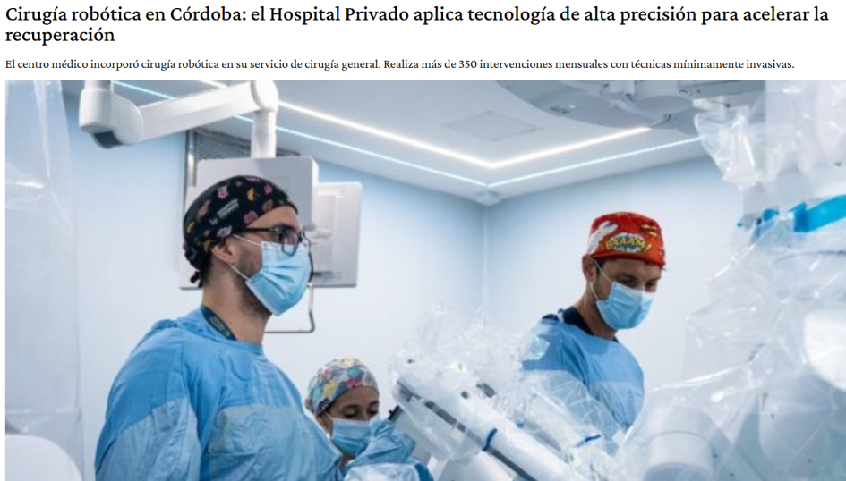 Prensa Hospital Privado Cordoba