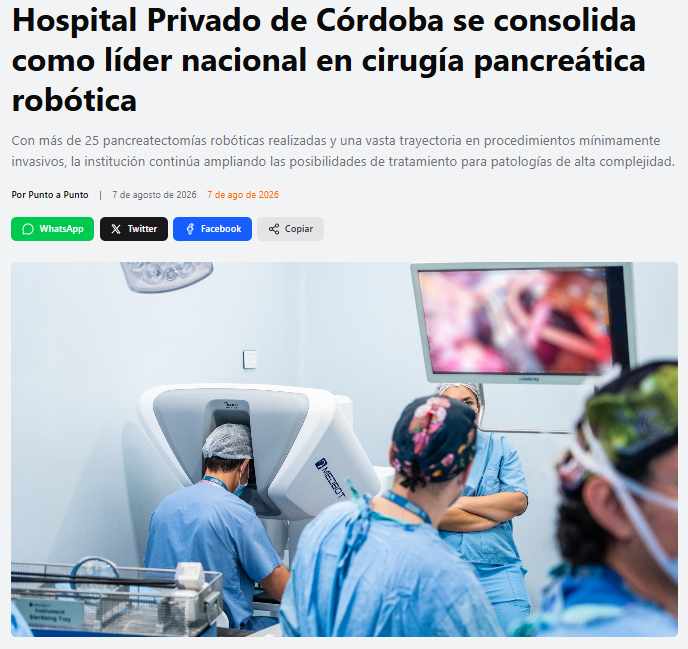 Prensa Hospital Privado Cordoba