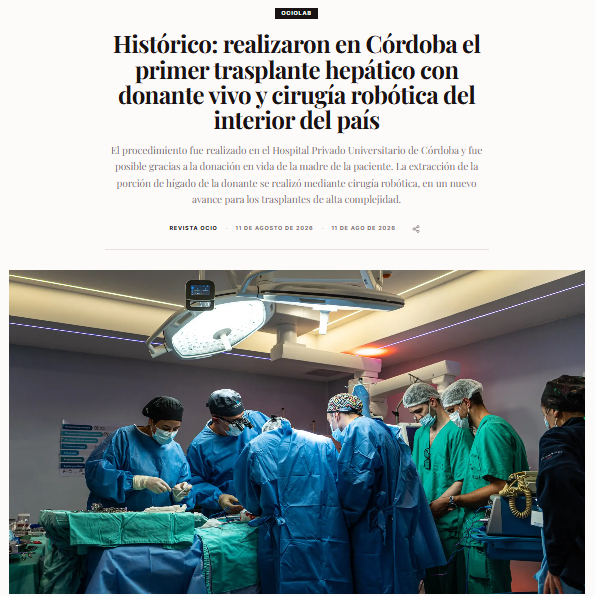 Prensa Hospital Privado Cordoba