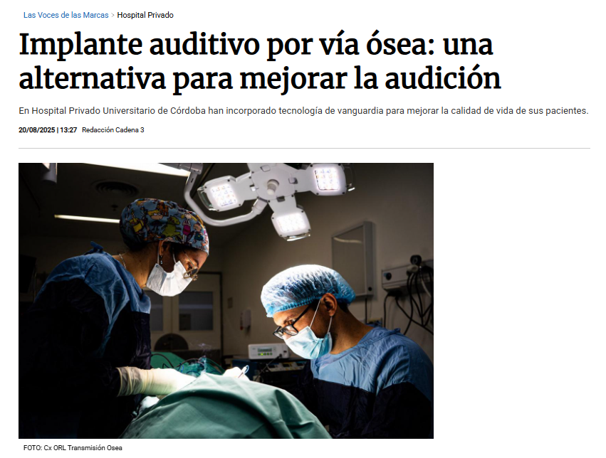Prensa Hospital Privado Cordoba
