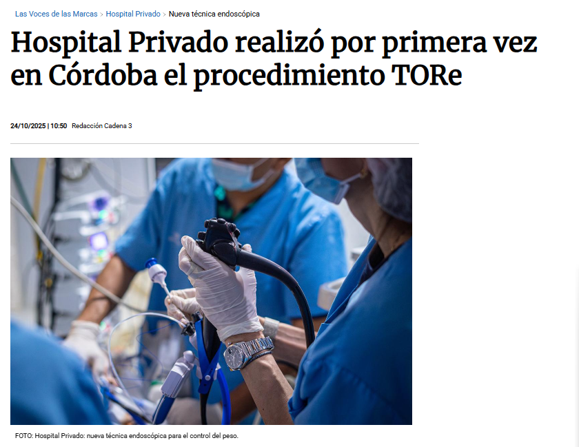 Prensa Hospital Privado Cordoba